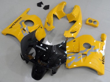 1991-1998 Yellow Black Honda CBR250RR MC22 Motorcycle Bodywork