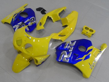 Abs 1991-1998 Yellow Blue Honda CBR250RR MC22 Motorbike Fairing Kits