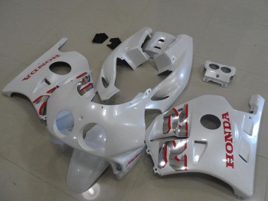 Abs 1991-1998 Pearl White Red Honda CBR250RR MC22 Motorcylce Fairings