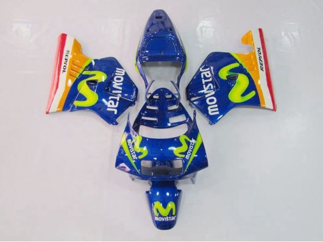 1994-1996 Blue Green Honda NSR250 MC28 P4 Motor Bike Fairings