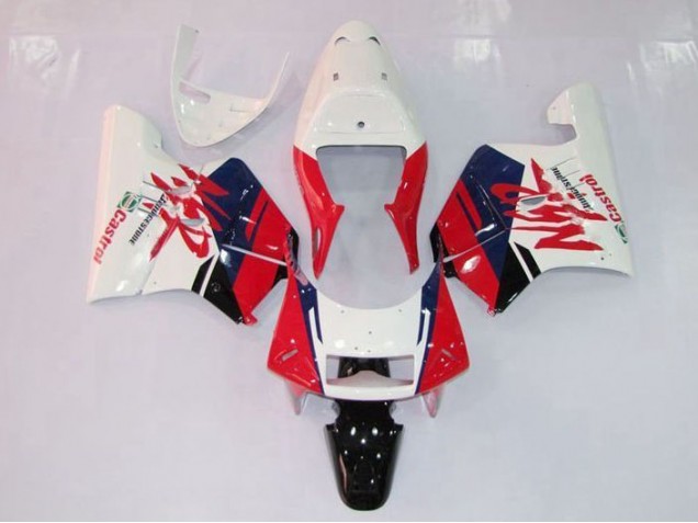1994-1996 Red White Honda NSR250 MC28 P4 Motorcycle Bodywork 1994-1996 Red White Honda NSR250 MC28 P4 Motorcycle Bodywork