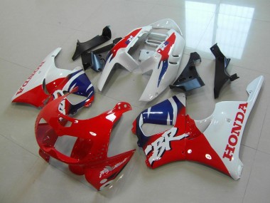 Abs 1996-1997 White Red Honda CBR900RR 893 Motor Bike Fairings