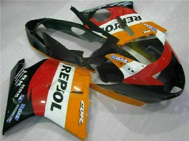 1996-2007 Orange Repsol Honda CBR1100XX Motorbike Fairing 1996-2007 Orange Repsol Honda CBR1100XX Motorbike Fairing