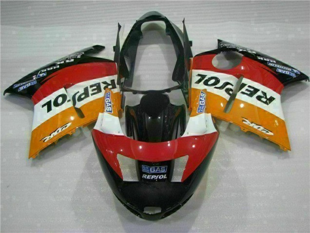 1996-2007 Orange Repsol Honda CBR1100XX Motorbike Fairing 1996-2007 Orange Repsol Honda CBR1100XX Motorbike Fairing