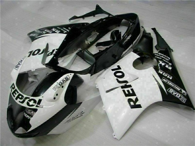 1996-2007 White Black Repsol Honda CBR1100XX Replacement Motorcycle Fairings 1996-2007 White Black Repsol Honda CBR1100XX Replacement Motorcycle Fairings