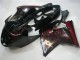 Abs 1996-2007 Red Flame Honda CBR1100XX Motor Fairings