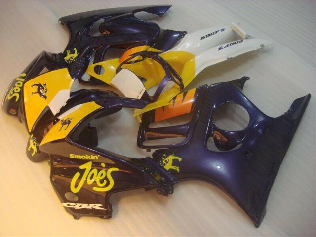 1995-1998 Blue Yellow Joes Honda CBR600 F3 Replacement Motorcycle Fairings 1995-1998 Blue Yellow Joes Honda CBR600 F3 Replacement Motorcycle Fairings
