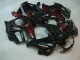 1995-1998 Black Red Flame Honda CBR600 F3 Motorcyle Fairings
