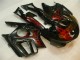 Abs 1995-1998 Black Red Flame Honda CBR600 F3 Motorcycle Fairing