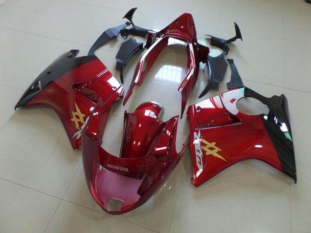 Abs 1996-2007 Candy Red Black OEM Style Honda CBR1100XX Motorcycle Fairings
