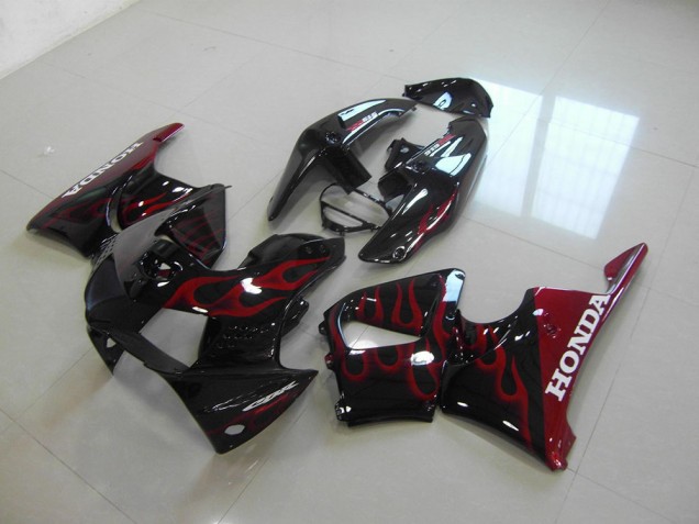 1998-1999 Black Red Honda CBR900RR 919 Motorcycle Fairings Kits 1998-1999 Black Red Honda CBR900RR 919 Motorcycle Fairings Kits