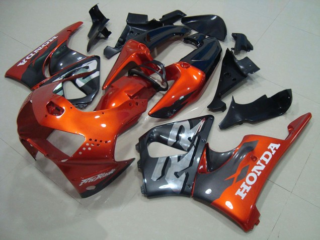 Abs 1998-1999 Orange Grey Honda CBR900RR 919 Motorcylce Fairings