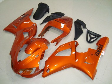 ABS 1998-1999 Orange Yamaha YZF R1 Motorcycle Fairing Kits & Plastic Bodywork MF2173