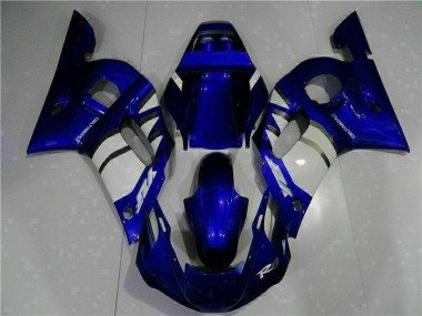 ABS 1998-2002 Blue Yamaha YZF R6 Motorcycle Fairing Kits & Plastic Bodywork MF0867