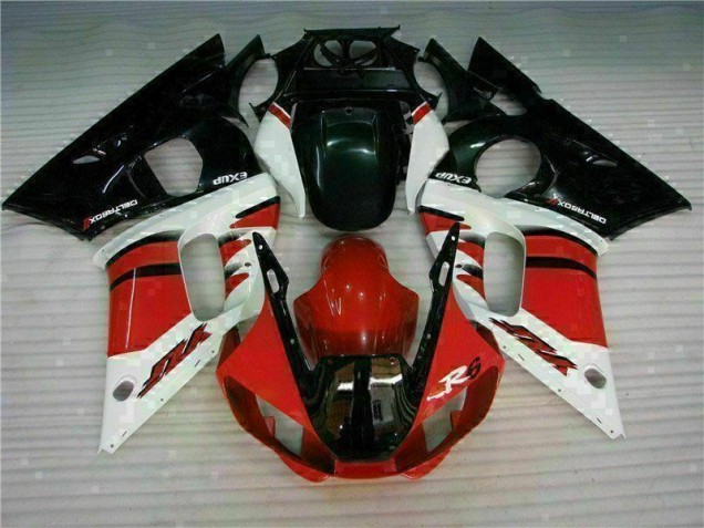 1998-2002 Red Black Yamaha YZF R6 Motorcycle Bodywork 1998-2002 Red Black Yamaha YZF R6 Motorcycle Bodywork