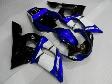 Abs 1998-2002 Blue Black Yamaha YZF R6 Motorbike Fairing