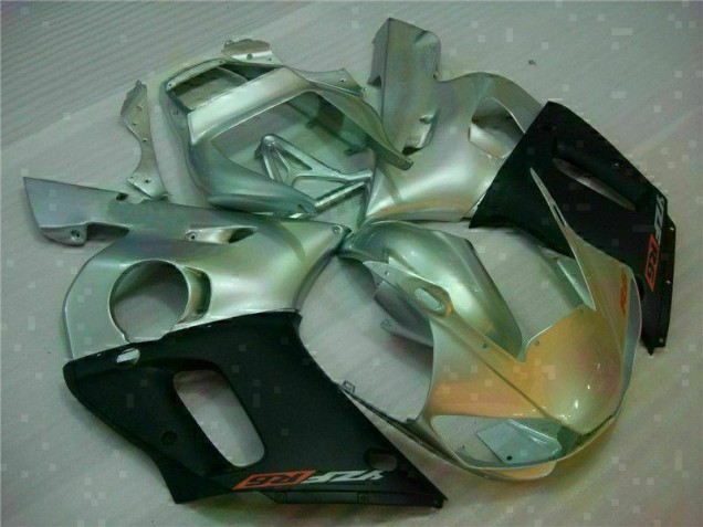 1998-2002 Silver Yamaha YZF R6 Bike Fairings 1998-2002 Silver Yamaha YZF R6 Bike Fairings