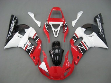 Abs 1998-2002 Red White Black Yamaha YZF R6 Motorcycle Fairings Kits