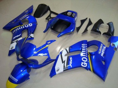 Abs 1998-2002 Blue Go Motul Yamaha YZF R6 Motorbike Fairing Kits