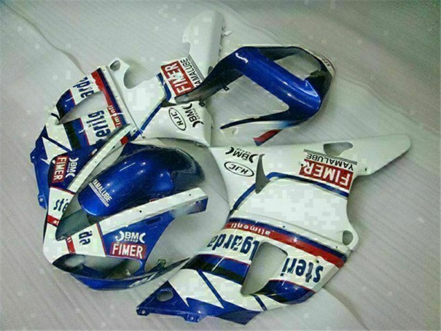 Abs 2000-2001 Blue White Yamaha YZF R1 Replacement Fairings