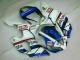 Abs 2000-2001 Blue White Yamaha YZF R1 Replacement Fairings