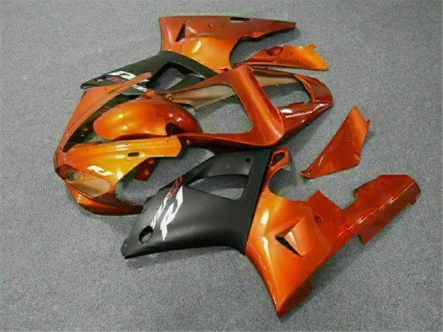 2000-2001 Orange Yamaha YZF R1 Motor Fairings