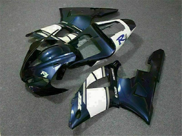2000-2001 Blue Yamaha YZF R1 Motorcycle Fairing Kits 2000-2001 Blue Yamaha YZF R1 Motorcycle Fairing Kits