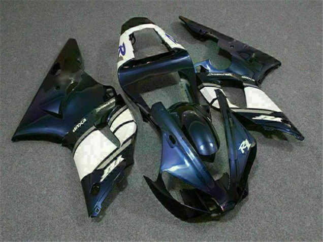 2000-2001 Blue Yamaha YZF R1 Motorcycle Fairing Kits 2000-2001 Blue Yamaha YZF R1 Motorcycle Fairing Kits