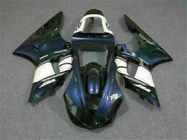 Abs 2000-2001 Blue Yamaha YZF R1 Motorcycle Fairing Kits