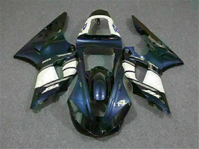 2000-2001 Blue Yamaha YZF R1 Motorcycle Fairing Kits 2000-2001 Blue Yamaha YZF R1 Motorcycle Fairing Kits