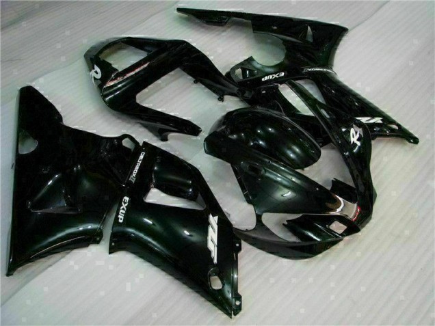 2000-2001 Black Yamaha YZF R1 Motorcycle Fairing Kit 2000-2001 Black Yamaha YZF R1 Motorcycle Fairing Kit