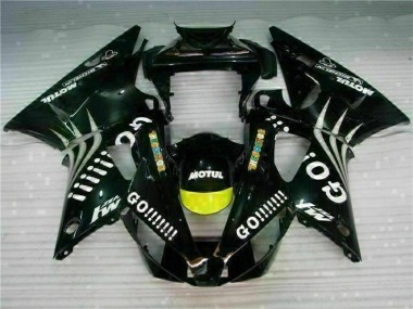 Abs 2000-2001 Black Yamaha YZF R1 Bike Fairing