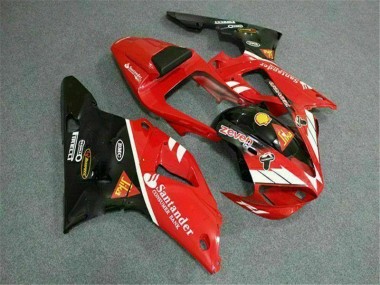 Abs 2000-2001 Red Yamaha YZF R1 Motorcycle Fairings Kits