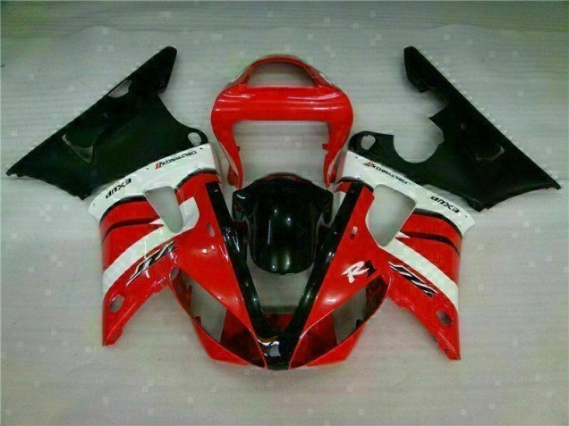 2000-2001 Red Yamaha YZF R1 Motorcycle Replacement Fairings 2000-2001 Red Yamaha YZF R1 Motorcycle Replacement Fairings