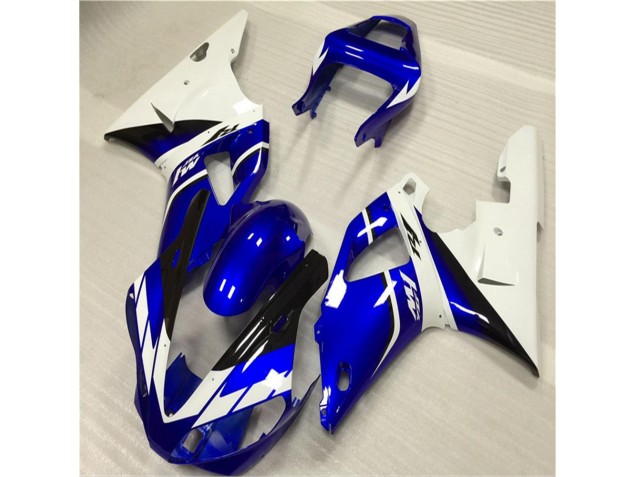2000-2001 White Blue Yamaha YZF R1 Motorcylce Fairings 2000-2001 White Blue Yamaha YZF R1 Motorcylce Fairings