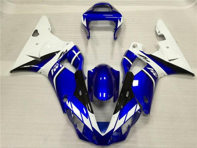 2000-2001 White Blue Yamaha YZF R1 Motorcylce Fairings 2000-2001 White Blue Yamaha YZF R1 Motorcylce Fairings
