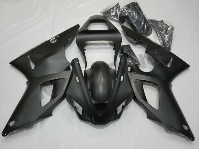 2000-2001 Matte Black Yamaha YZF R1 Motorbike Fairing 2000-2001 Matte Black Yamaha YZF R1 Motorbike Fairing