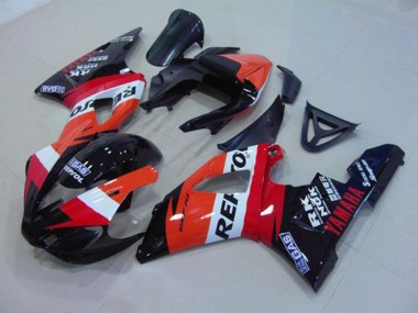 Abs 2000-2001 Repsol Yamaha YZF R1 Bike Fairing Kit