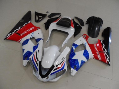 Abs 2000-2001 Star Flag Yamaha YZF R1 Motorcycle Bodywork