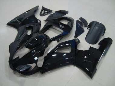 Abs 2000-2001 Black Yamaha YZF R1 Motorcycle Fairing Kits