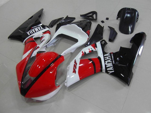 Abs 2000-2001 Red Black White Race Version Yamaha YZF R1 Motorcycle Replacement Fairings