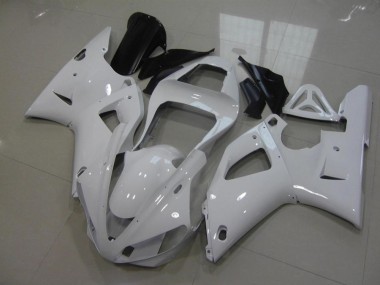 Abs 2000-2001 White No Decals Yamaha YZF R1 Motor Fairings