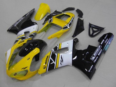 2000-2001 Yellow Aniversary Yamaha YZF R1 Motorcycle Fairings