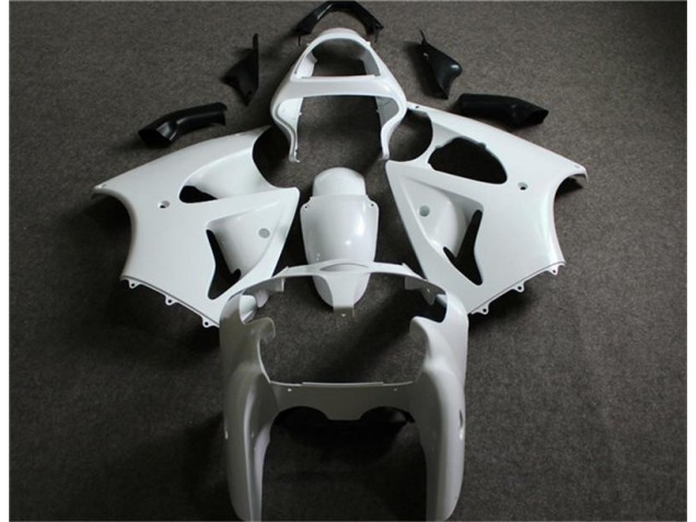 Abs 2000-2002 Unpainted Kawasaki ZX6R Replacement Motorcycle Fairings