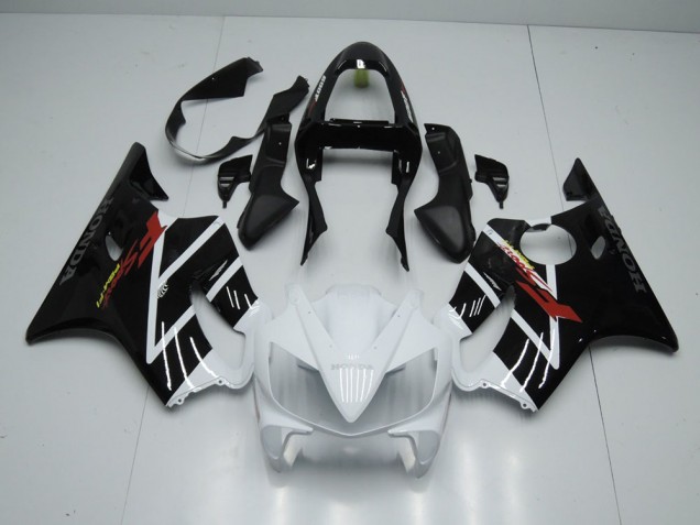 2001-2003 Black White Honda CBR600 F4i Bike Fairings 2001-2003 Black White Honda CBR600 F4i Bike Fairings