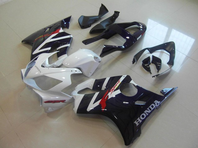 2001-2003 Black White F Sport Honda CBR600 F4i Bike Fairings 2001-2003 Black White F Sport Honda CBR600 F4i Bike Fairings