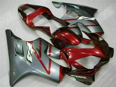 ABS 2001-2003 Red Silver Honda CBR600 F4i Motorcycle Fairing Kits & Plastic Bodywork MF1481