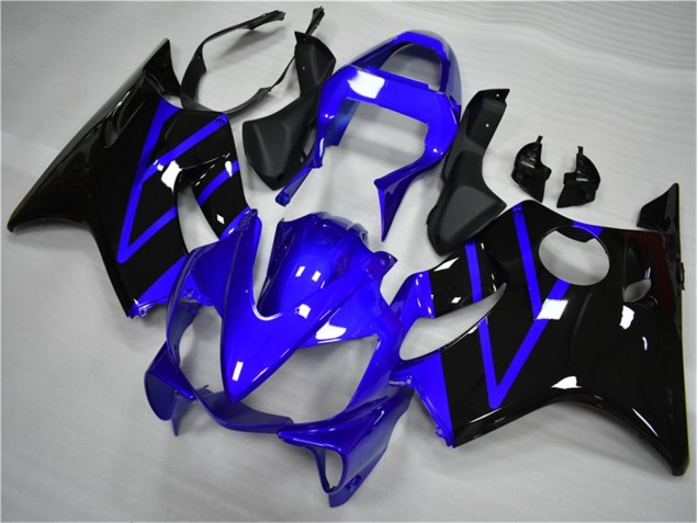 Abs 2001-2003 Blue Black Honda CBR600 F4i Replacement Fairings