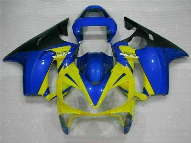2001-2003 Yellow Blue Honda CBR600 F4i Bike Fairings 2001-2003 Yellow Blue Honda CBR600 F4i Bike Fairings