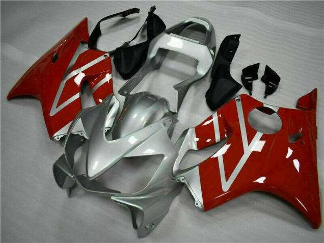 2001-2003 Red Silver Honda CBR600 F4i Motor Bike Fairings 2001-2003 Red Silver Honda CBR600 F4i Motor Bike Fairings